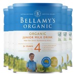 【澳洲直邮】BELLAMY'S有机婴儿奶粉贝拉米4段 6桶一箱（澳洲直邮 一定需要提供身份证号 无身份证号发不了货）